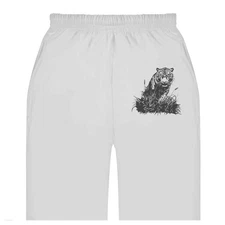 'Tiger in Grass' Adult Sweatpants / Joggers (JO055207)