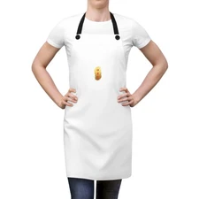 Cooking Apron for Hostess, Stylish Kitchen Apron, Chef Apron