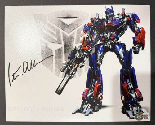 Peter Cullen Optimus Prime Transformers REAL SIGNED Photo Autographed Beckett - 第 1/3 張圖片