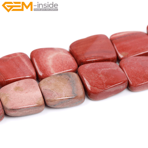 Square Diagonal Twist Assorted Colors Beads Jewelry Making 16mm Natural Stone - Picture 21 of 46