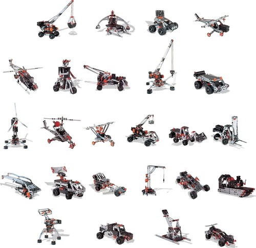 New MECCANO Super Construction 25-in-1 Motorized Building Set 638 Parts - Picture 4 of 7