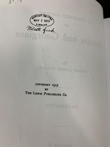 A Standard History of Georgia and Georgians, Volume 6 - Lucian Lamar Knight - Foto 7 di 10