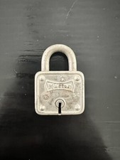 Vintage Master Lock Padlock Made in the USA NO Key Stamped 5-5 & 44 on Front