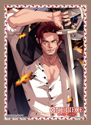 shanks card sleeves 60PCS 67X92mm One Piece Foil Anime Card Sleeves Standard Size Card Shanks Trading Card Protector Compatible with PTCG/MGT