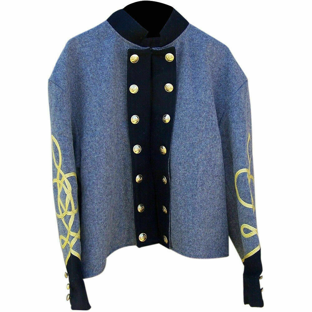 Civil war American confederate major colonel shell jacket - Sizes 36