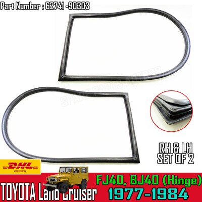 Weatherstrip Door Belt w Vent Fits Toyota Land Cruiser FJ40 FJ45 BJ40 1980-84 EZ