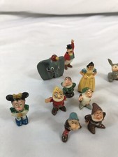 Vintage Walt Disney Figures - 30 Hand Painted DisneyKins Characters by Marx