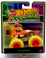 Hot Wheels Glow In The Dark Leuchtet Im Dunkeln Monster Trucks Auto Scorpedo