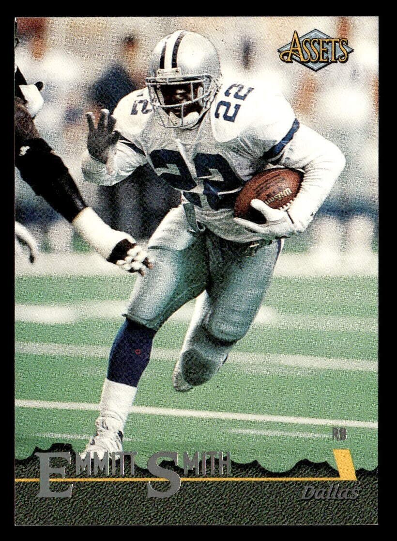 【最終価格】NFL DALLAS COWBOYS EMMITT SMITH 1993 Score Pinnacle Men of Autumn #34 Emmitt Smith Dallas
