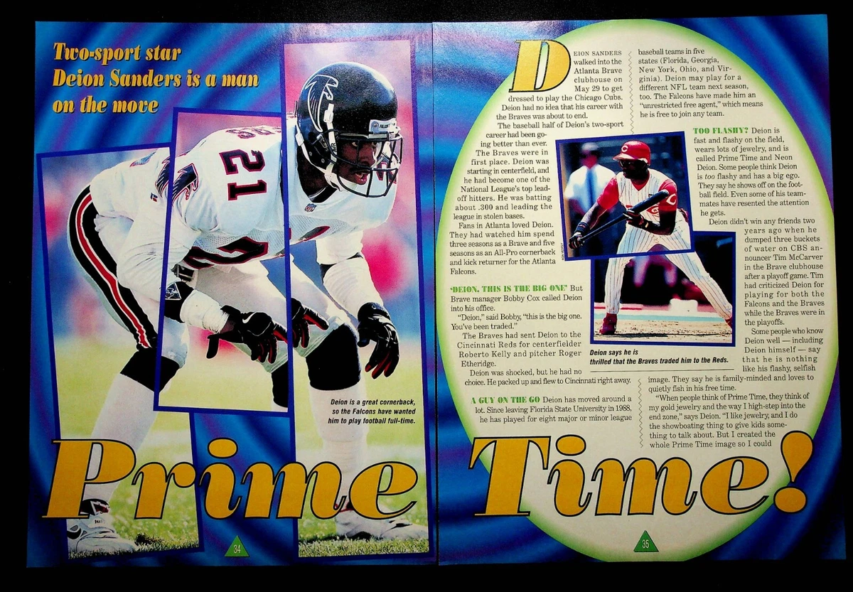 Deion Sanders Prime Time Poster