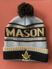 Masonic Beanie Warm Winter NEW!