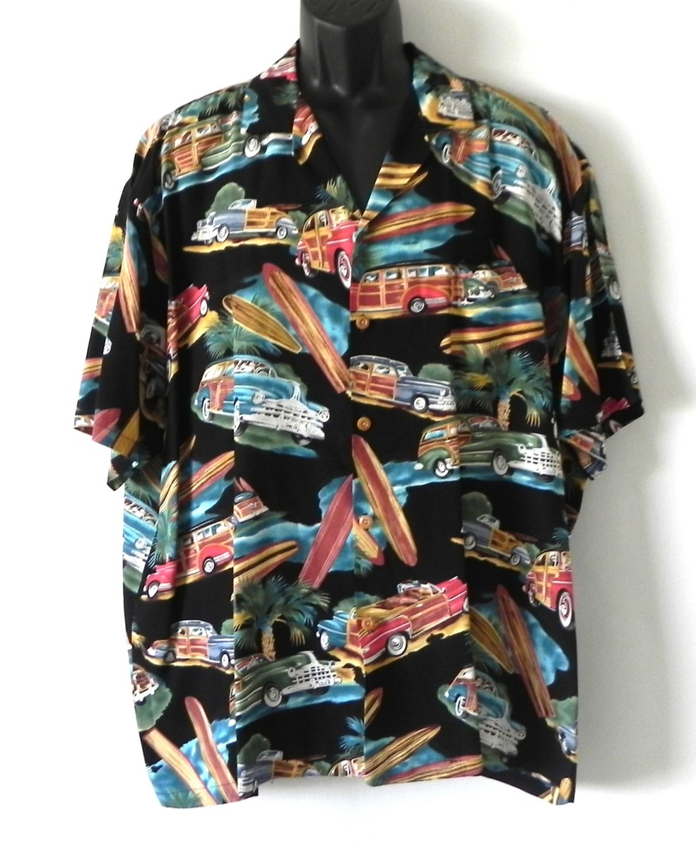 Vtg Diamond Head Sportswear Hawaiian Shirt Rayon Short