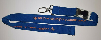 Siemens Active München e.V. Schlüsselband Lanyard NEU (M78)