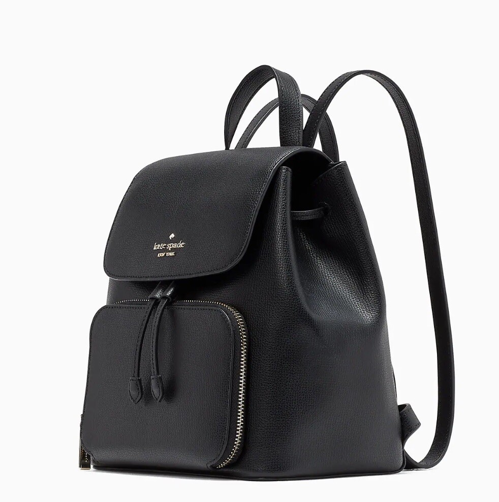 Kate Spade Black Studded Backpack Kate Spade Studded Leather Mini Nicole Backpack, Black main image 3