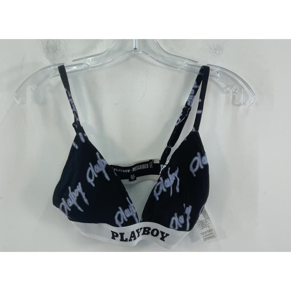 missguided black bralet
