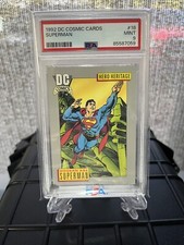 1992 Cosmic DC Superman PSA 9