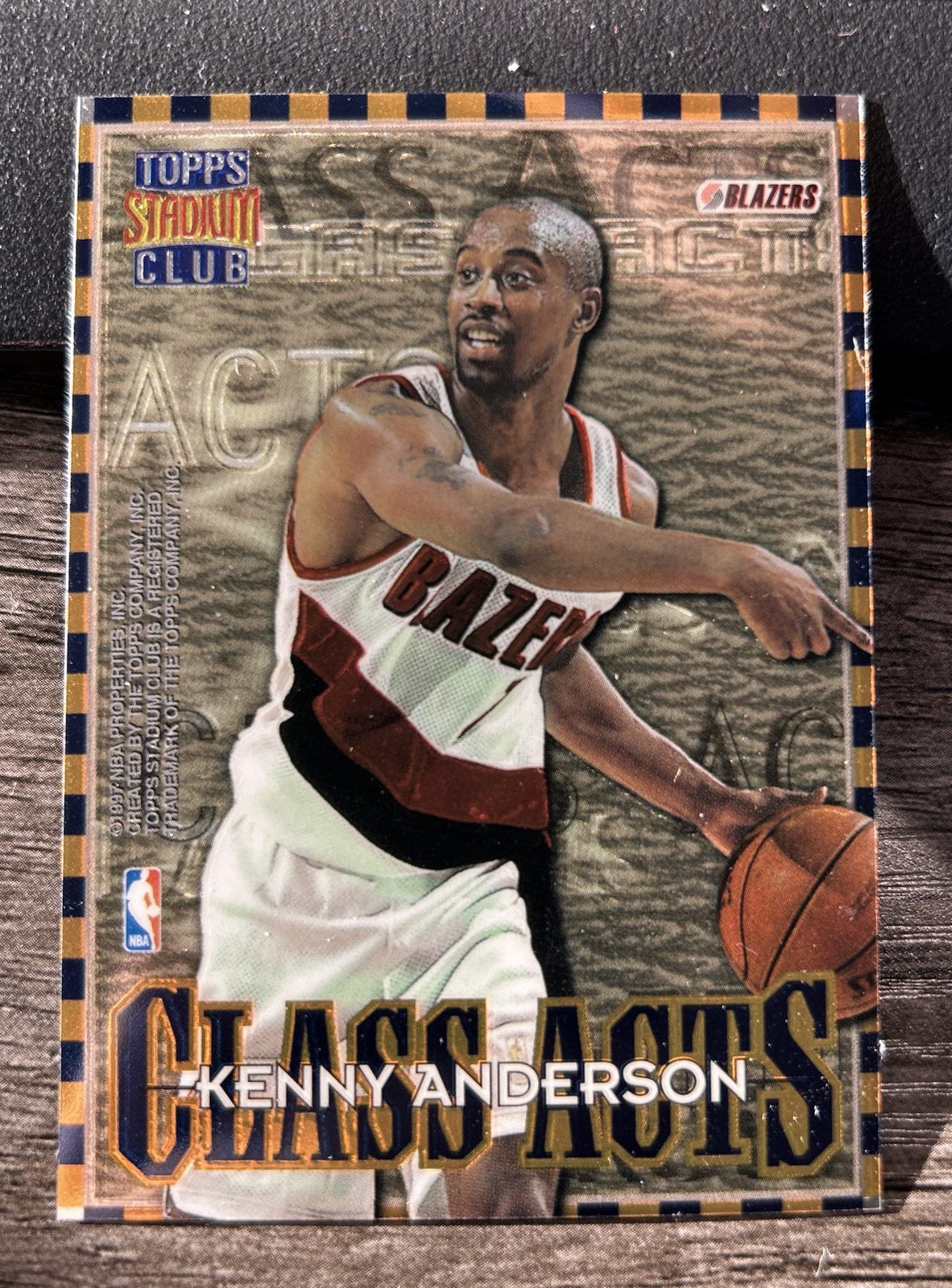 1996-97 Topps Stadium Club - Class Acts Stephon Marbury, Kenny Anderson ...