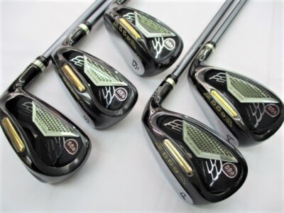 Golf Iron Set PRGR Super egg Original Carbon M-37 5pcs 7-A JAPAN