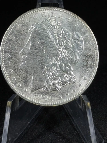 1904-O GREAT DATE AU/UNC MORGAN SILVER DOLLAR 90% $1 COIN US WOW!