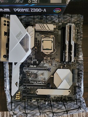 Intel i5-9600K + ASUS Prime Z390-A Motherboard + 32gb Trident Z