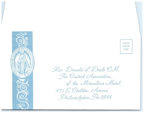 NOS 1 Year Gift Perpetual Enrollment Association of the Miraculous Medal Michelt - Picture 12 of 16