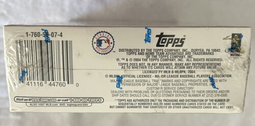 2004 Topps Series 2 Baseball Jumbo Box - Picture 3 of 6