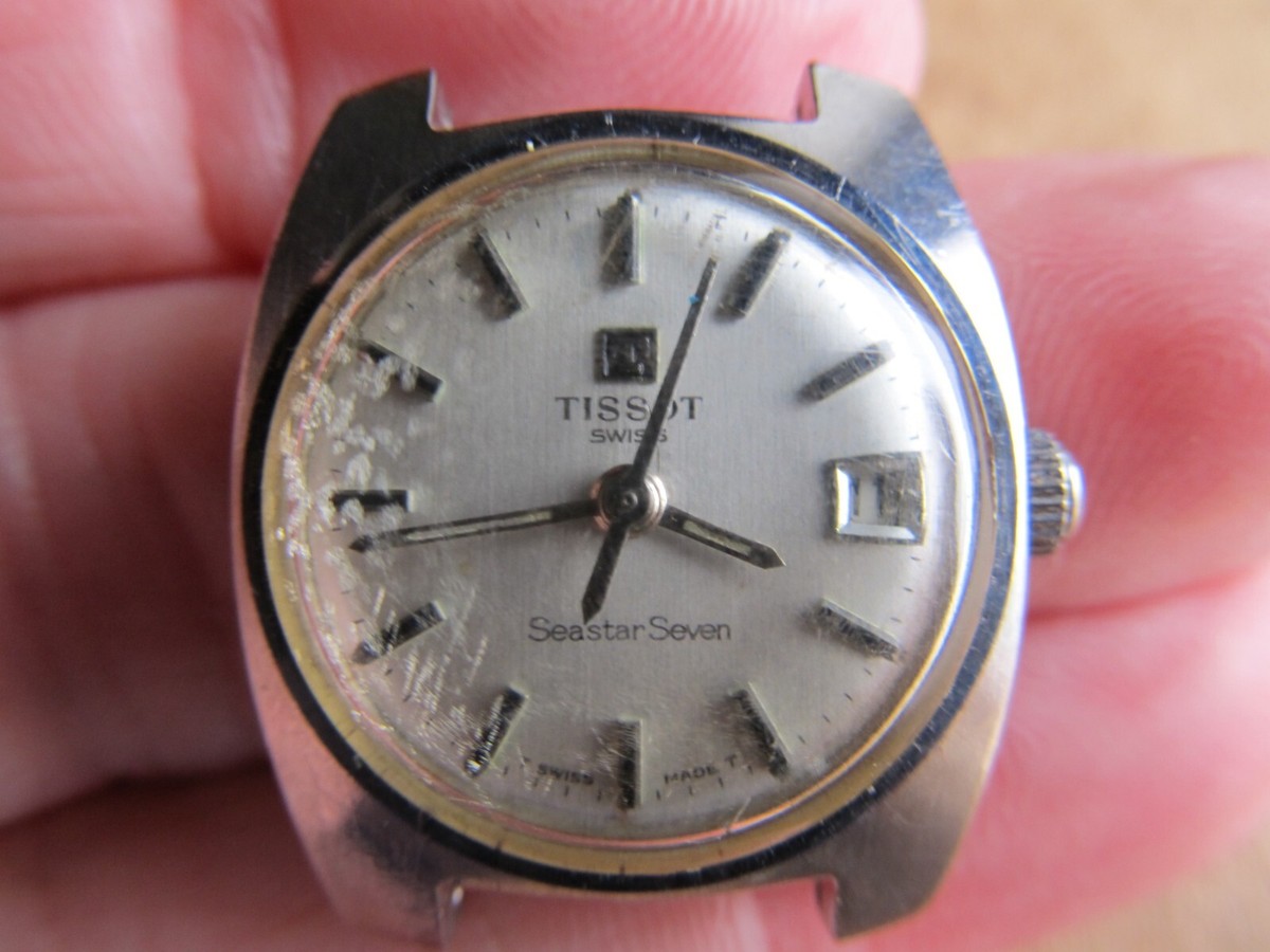 Vintage Ladies Watch Tissot Seastar Seven Manual Wind Swiss