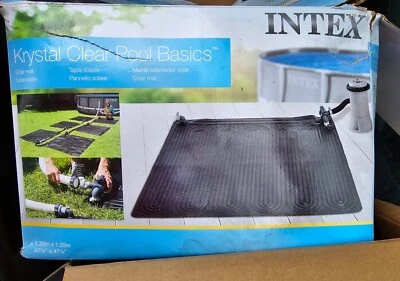 2x INTEX Solarmatte Poolheizung Solarheizung Heizung für Pools 120x120cm - Bild 1 von 3