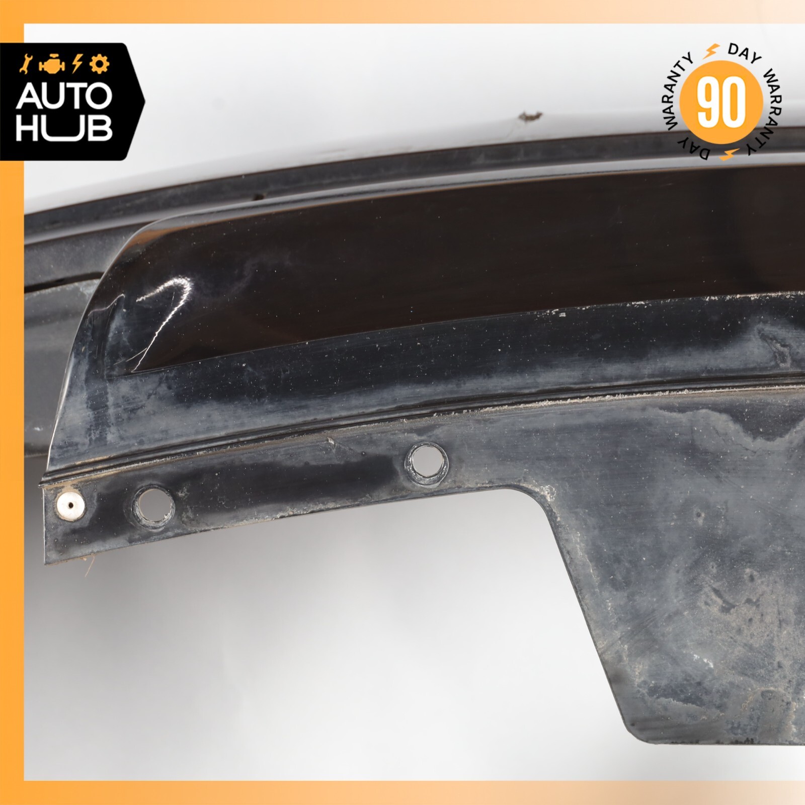 14-17 Maserati Quattroporte M156 GTS Rear Bumper Cover Black OEM