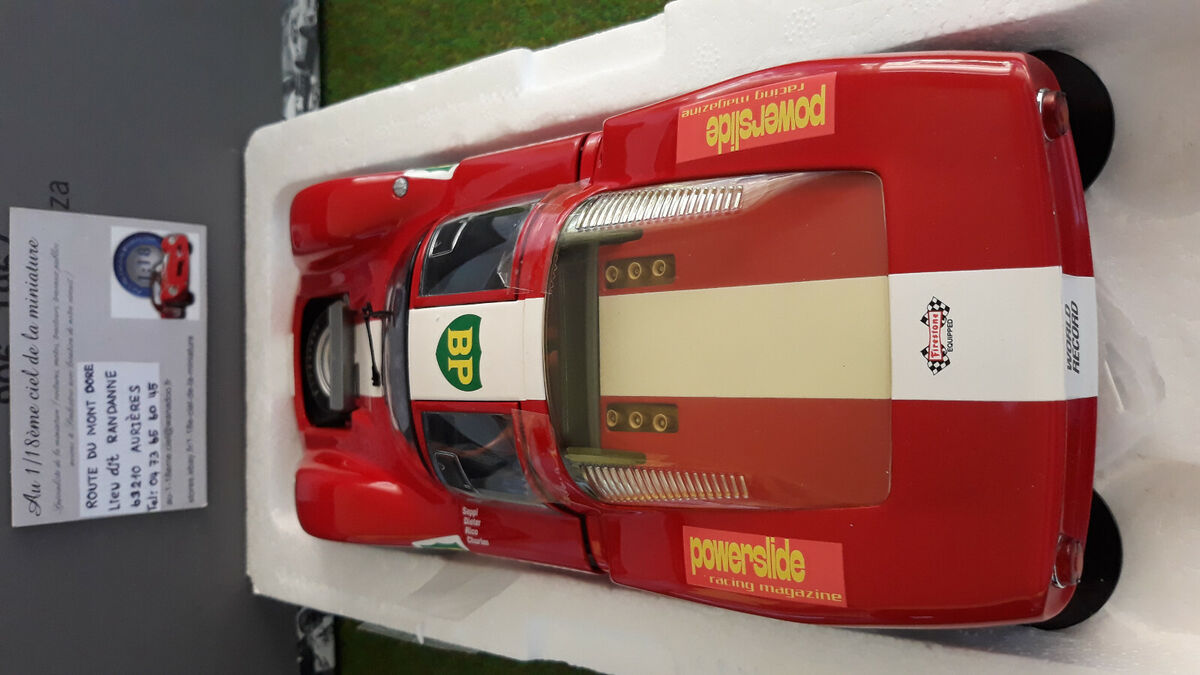 PORSCHE 906 WORLD RECORD MONZA BP 1/18 MINICHAMPS PORSCHE 906 WORLD RECORD MONZA BP 1/18 MINICHAMPS