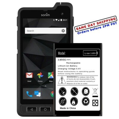 High Capacity 5100mAh Replacement BAT-04900-01S Battery f Sonim XP8 XP8800 Phone