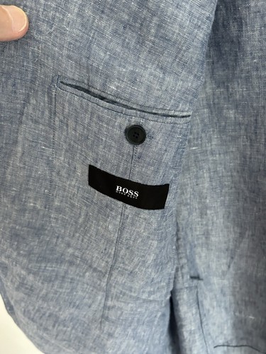 Hugo Boss Linen Jacket 40 Never Worn - Picture 4 of 7