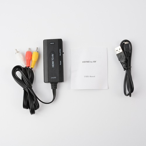 RCA AV S-Video to HDMI-compatible Converter Audio Video Adapter for DVD HDTV STB - Bild 9 von 11