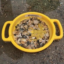 Large Sand Sieve Beach Toy one Sifter Included Colors Vary Made In Germany