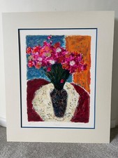PEONIES - LIMITED EDITION PRINT - ARTISTS PROOF - ROY FAIRCHILD - SIGNED