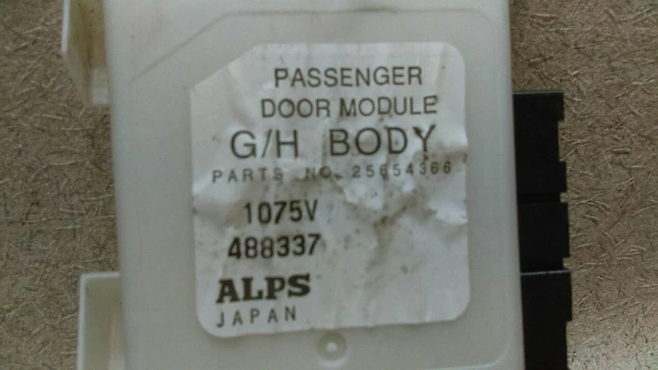 Módulo ventana puerta delantera derecha pasajero 25654366 se adapta a 00-05 Pontiac Bonneville Foto 2 de 4