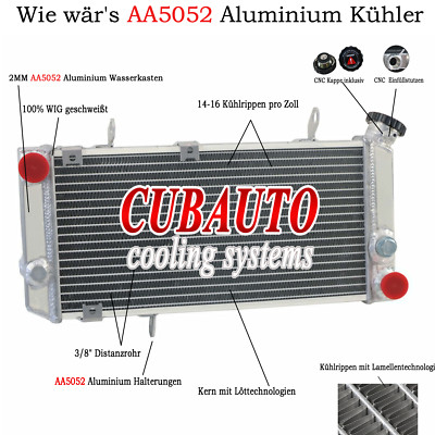 2-Reihig 32mm Aluminium Kühler Für Suzuki TL 1000S 97-2001 1997 1998 2000