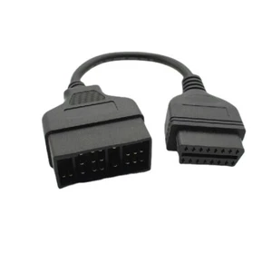 Pour Toy ta Adaptateur Diagnostic Convertisseur de câble Scanner 22-Pin OBD1 Aux 16-Pin OBD2