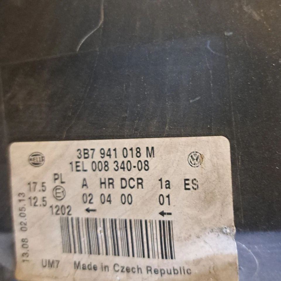 Faro derecho VW Passat 3 BG 1EL008340 - Imagen 3 de 3