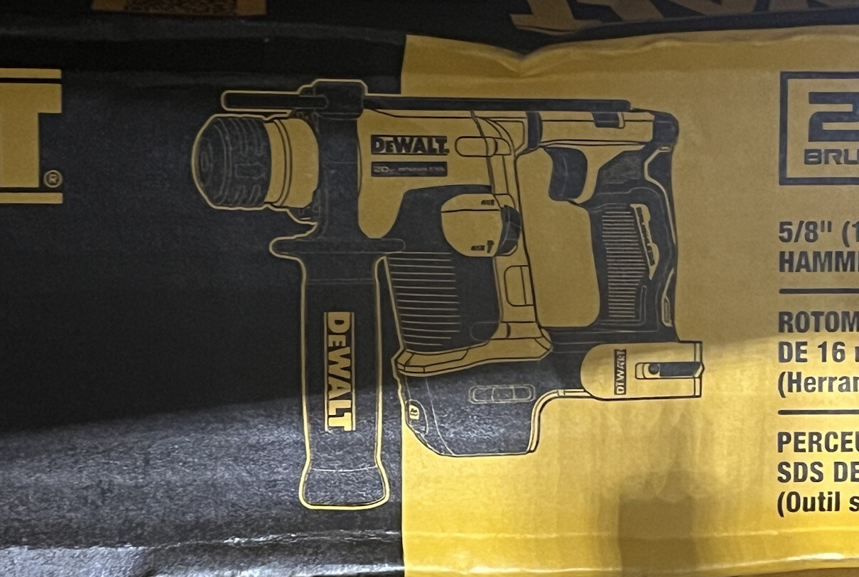 NEW Dewalt DCH172B 20 Volt CORDLESS Max Atomic Brushless 5/8” SDS