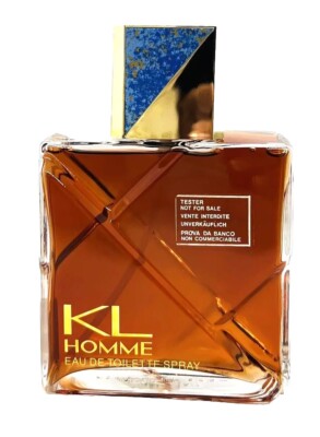 KL Homme Karl Lagerfeld Eau De Toilette 125 ML SPRAY ORIGINAL RARE