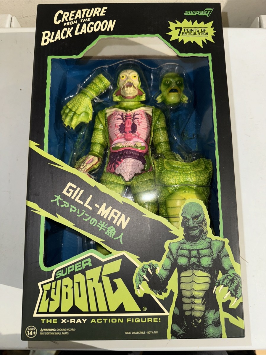 Super Cyborg Creature From The Black Lagoon REACTION FIGURE SUPER