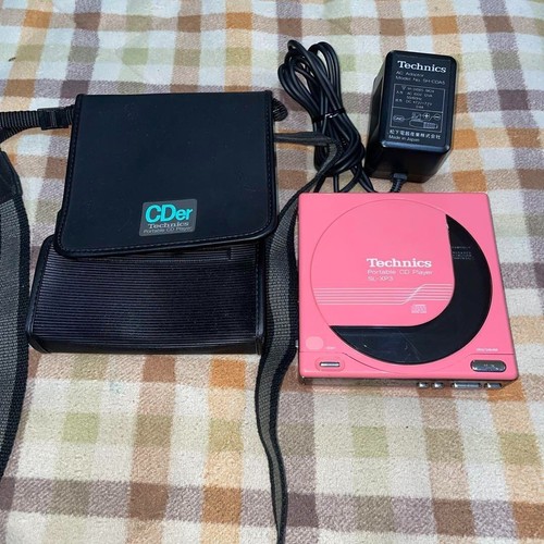Technics SL-XP3 Portable CD Player Vintage Audio Working item w/case From Japan - Picture 9 of 20