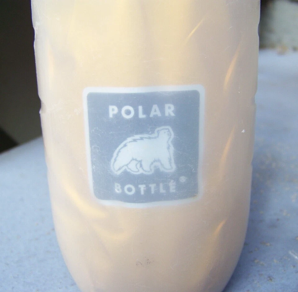 Road Bike Polar Bottle- Insulated/ Large Capacity/ Pastel Orange - Image 3 of 4