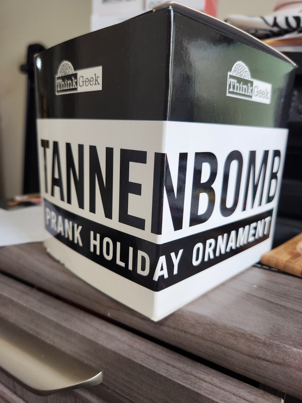 ThinkGeek's 2010 "Tannenbomb" Prank Holiday Ornament