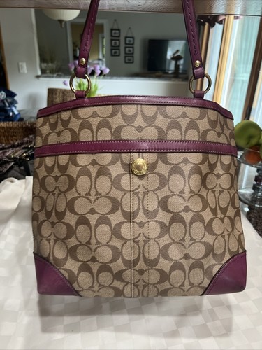 Coach Bag With Purple Trim . Number - 00873-12358 - Picture 4 of 5
