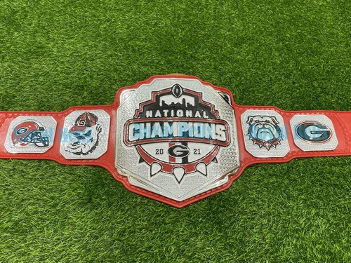 Georgia Bulldog National Championship Customized Title Belt - Bild 3 von 10