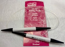 Susan Bates Silvalume 29  Circular Knitting Needles - US Size 17 12.75mm 