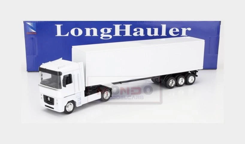 Miniature Renault Spider Rétro Friction New Ray - Échelle 1:43, Longueur 11 Cm, Blanc, Occasion