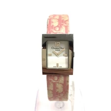 Christian Dior Quartz Watch D78-109 White Dial 19mm Swiss From Japan 001 6317807